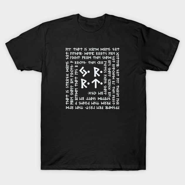 All That is Gold Runes T-Shirt by LefTEE Designs